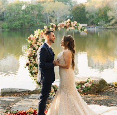 Rose Heart wedding ceremony