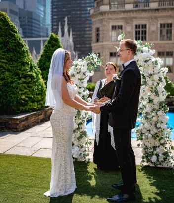 Private Garden Rooftop Wedding