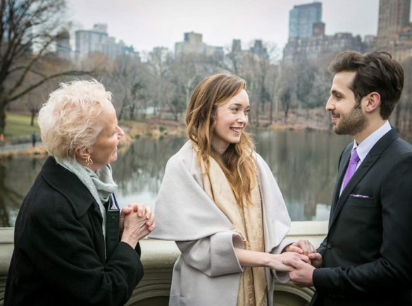 Elopement Wedding on Bow Bridge in Central Park