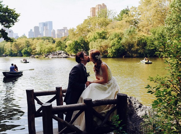 Elopement Wedding at Chambers Landing in Central Park