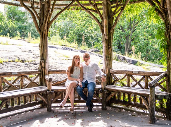 Intimate Wedding at Dene Summerhouse Intimate Wedding in Central Park
