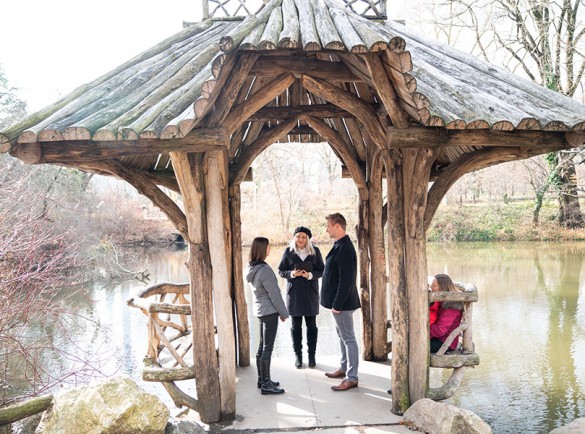 Micro Wedding at Wagner Cove in Central Park