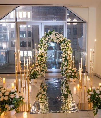 Sunlight Penthouse Elopement Ceremony