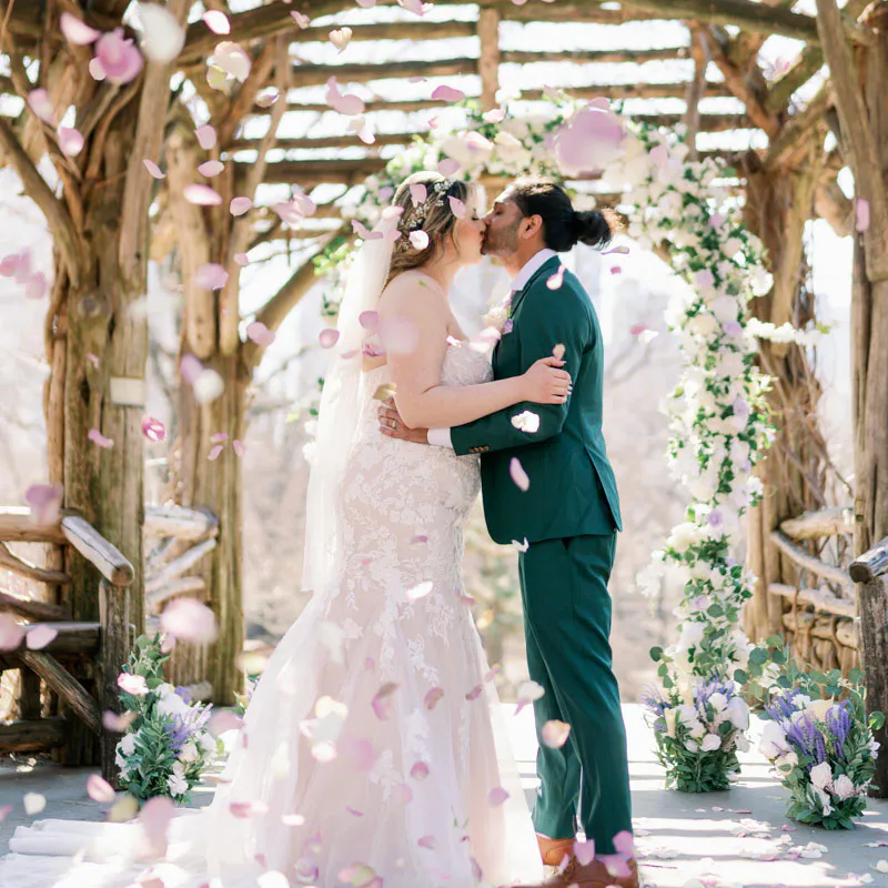 Dene Summerhouse wedding ceremony in Central Park, New York